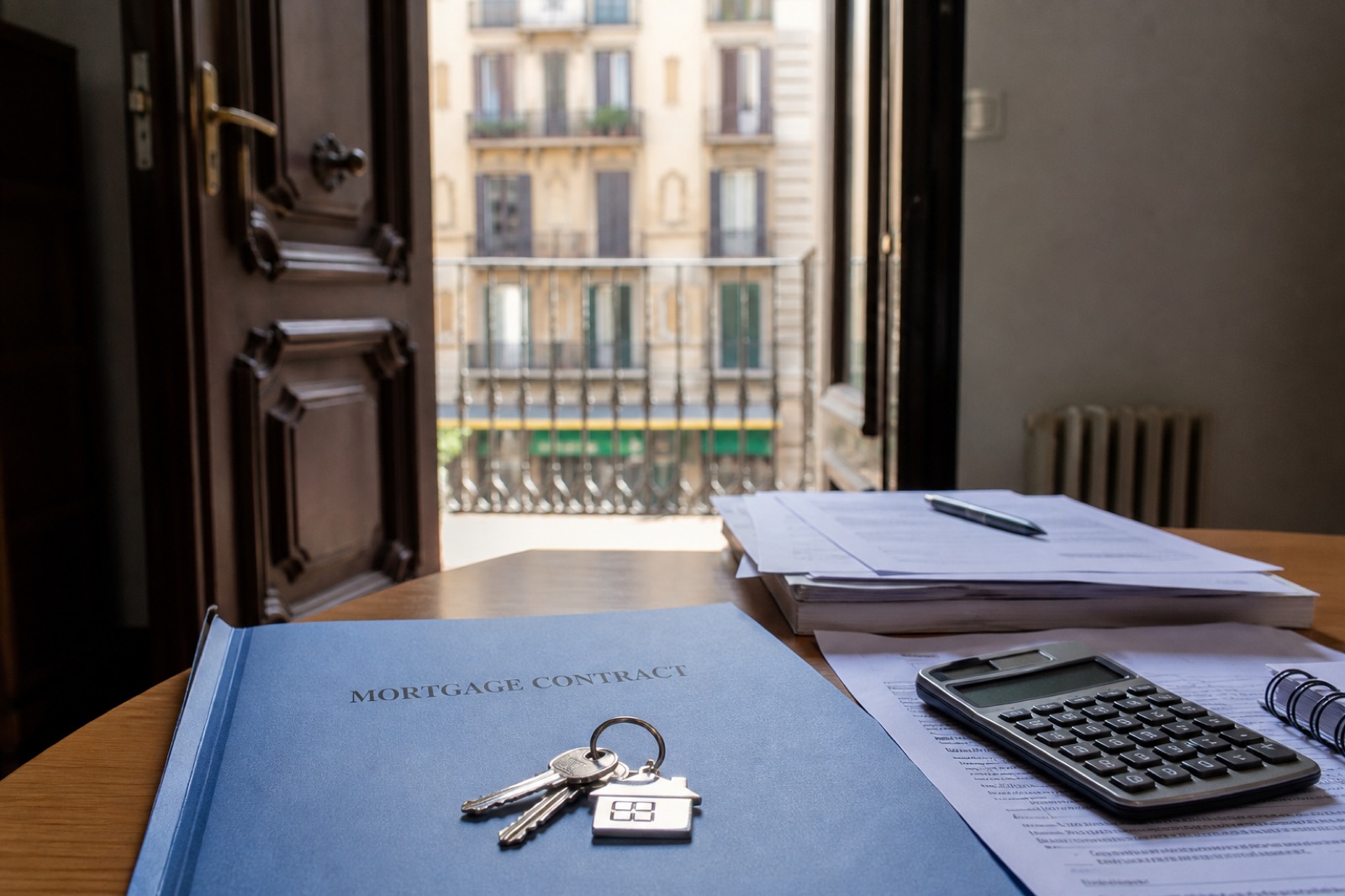 Heredar un piso con hipoteca en Barcelona: qué hacer con el préstamo